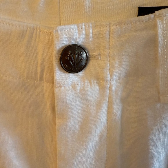 Rag & Bone Sofie wide leg pant white linen NWT - Picture 7 of 13